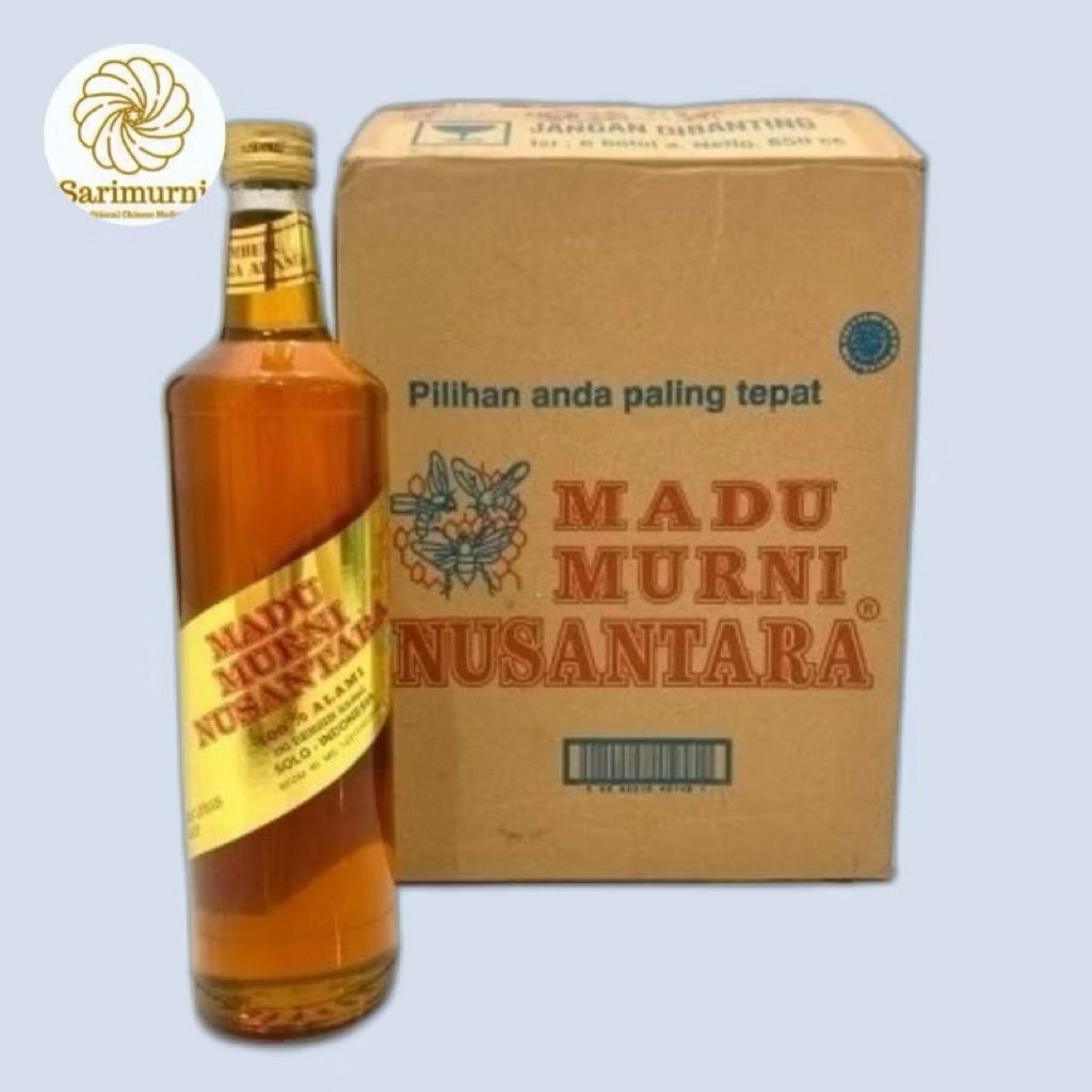 

Madu Murni Nusantara 650 ml / Madu Nusantara Botol Besar Original 100% HALAL Madu Randu Madu Nusantara