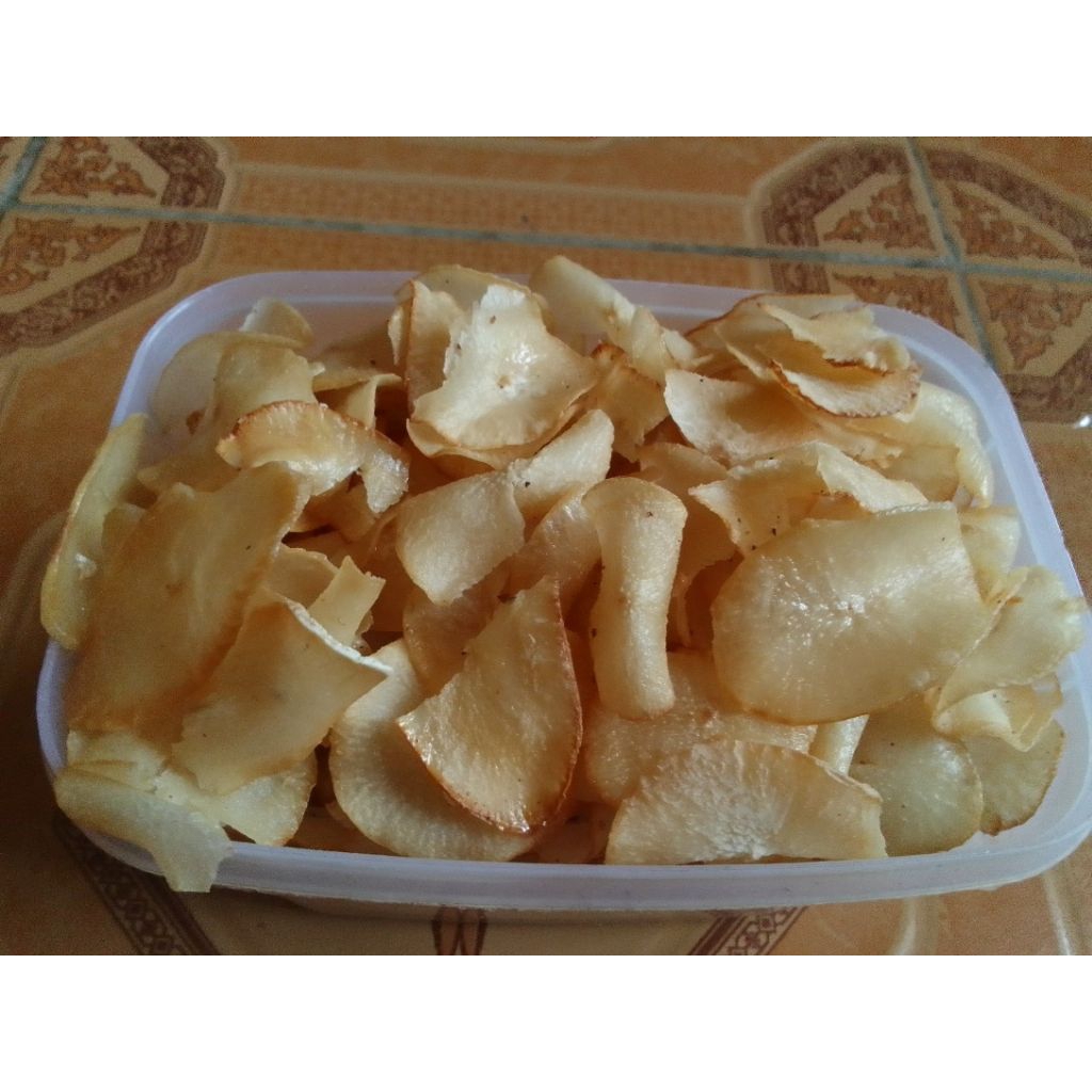 

1kg Krip singkong rasa original oleh oleh makanan ringan