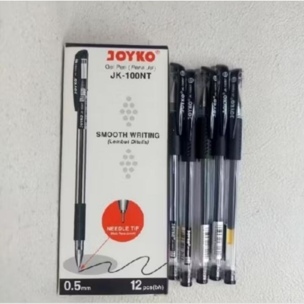 

Pulpen Gel Hitam Joyko JK-100NT