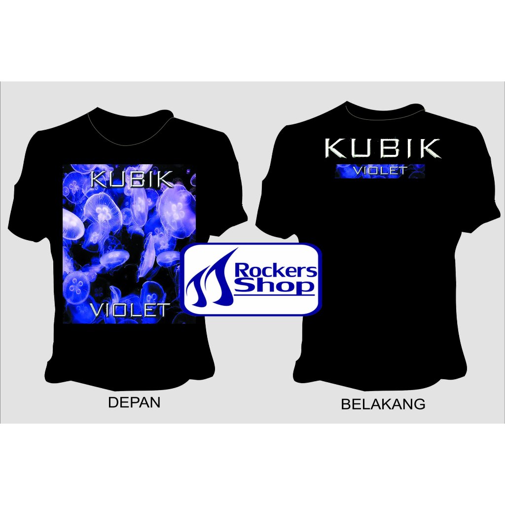 KAOS KUBIK BAND ALBUM VIOLET BAND ROCK LAWAS LEGENDA