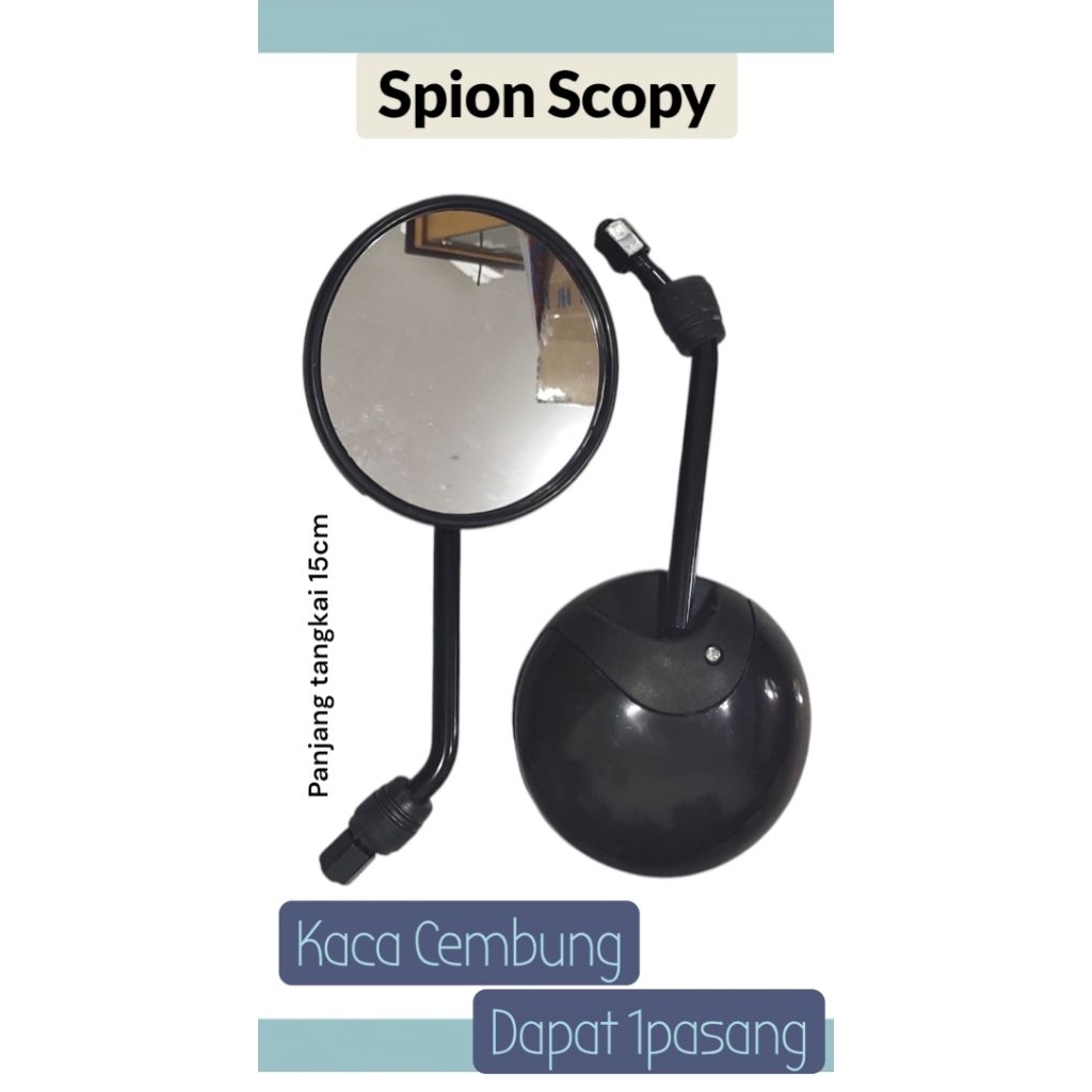 Spion Scoopy Spion Honda Scopy kaca cembung