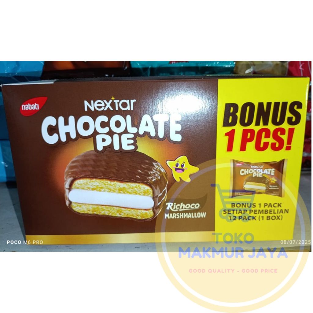 

NEXTAR CHOCOLATE PIE BOX | 10 PCS