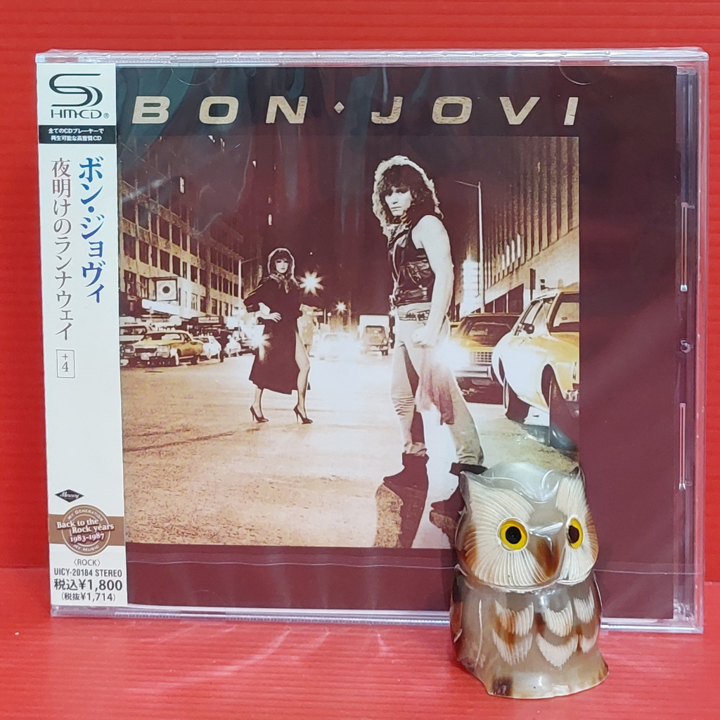 CD Bon Jovi - Bon Jovi Japan OBI With Bonus Tracks