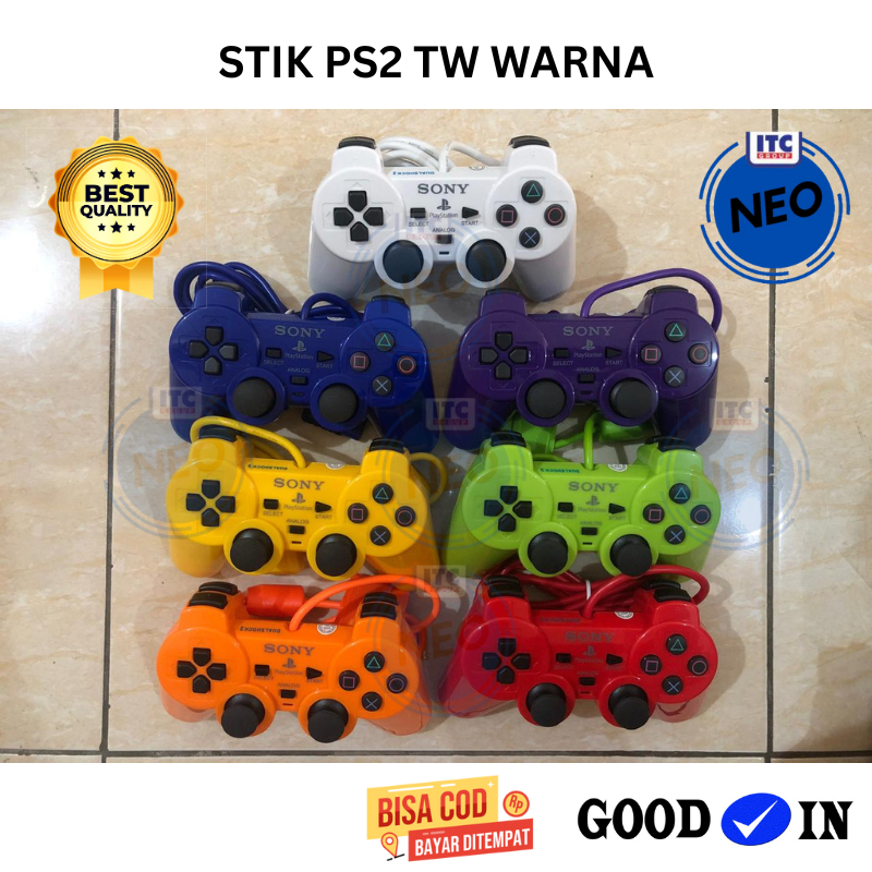Stik PS2 Warna - Joystick Warna Stick PS2