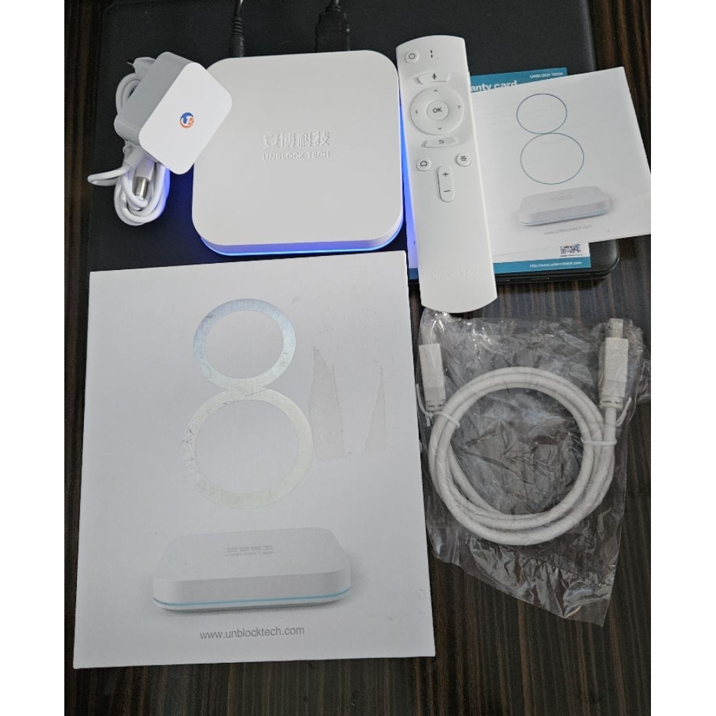 Ubox 8 Pro Max Unblock Tech like new