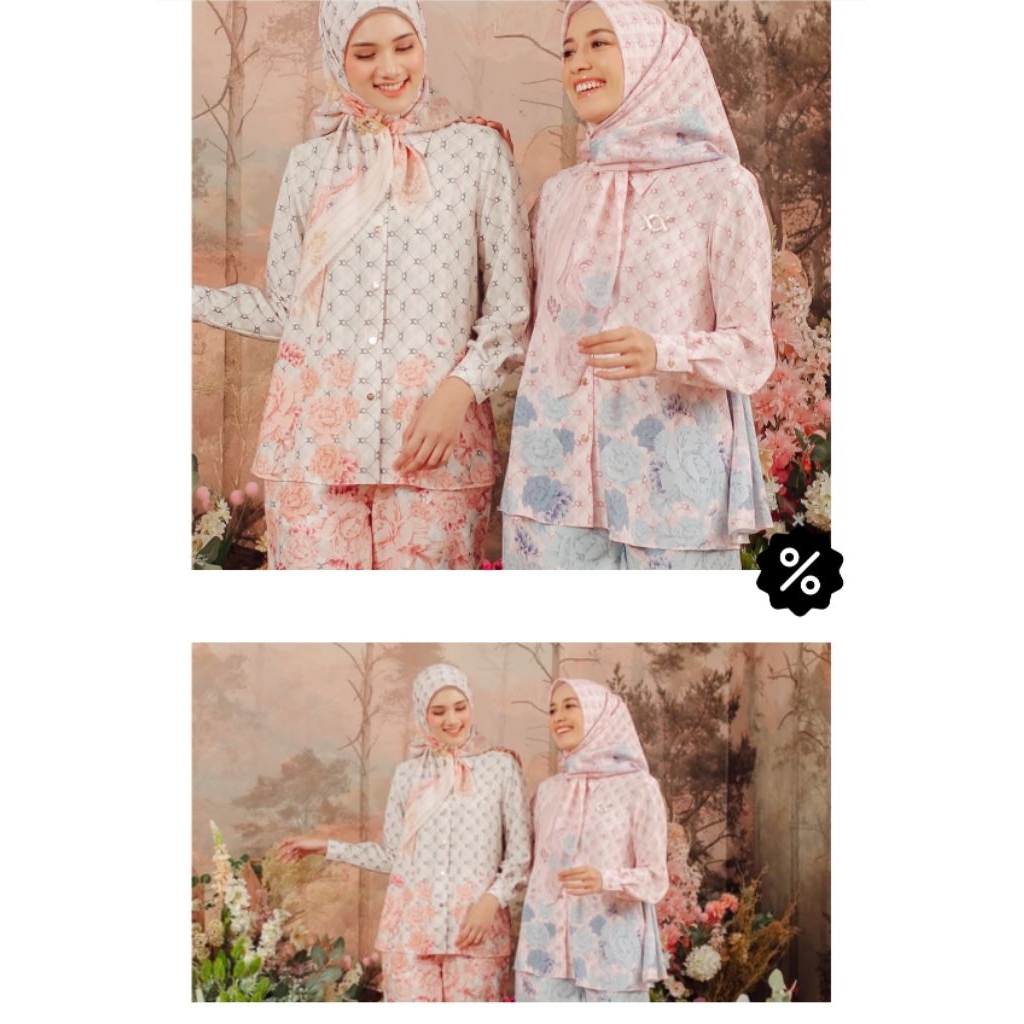 rosette wearing klamby