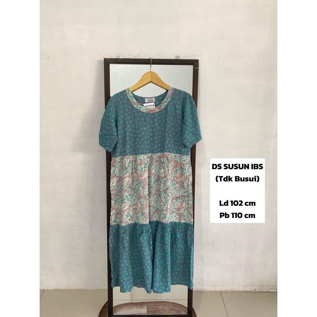 Batik Luza ~ Daster Susun Lengan Pendek by Batik Luza