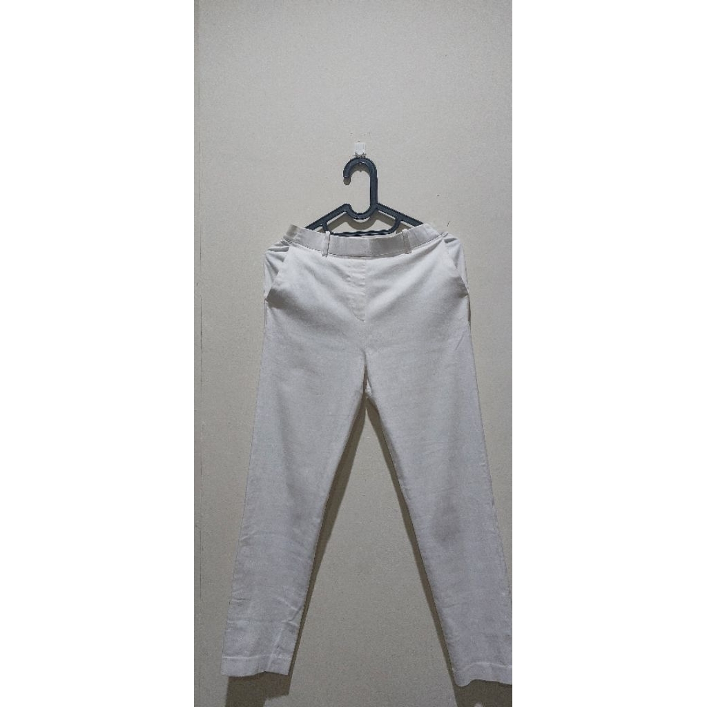 The Executive | Skinny Fit White Pants