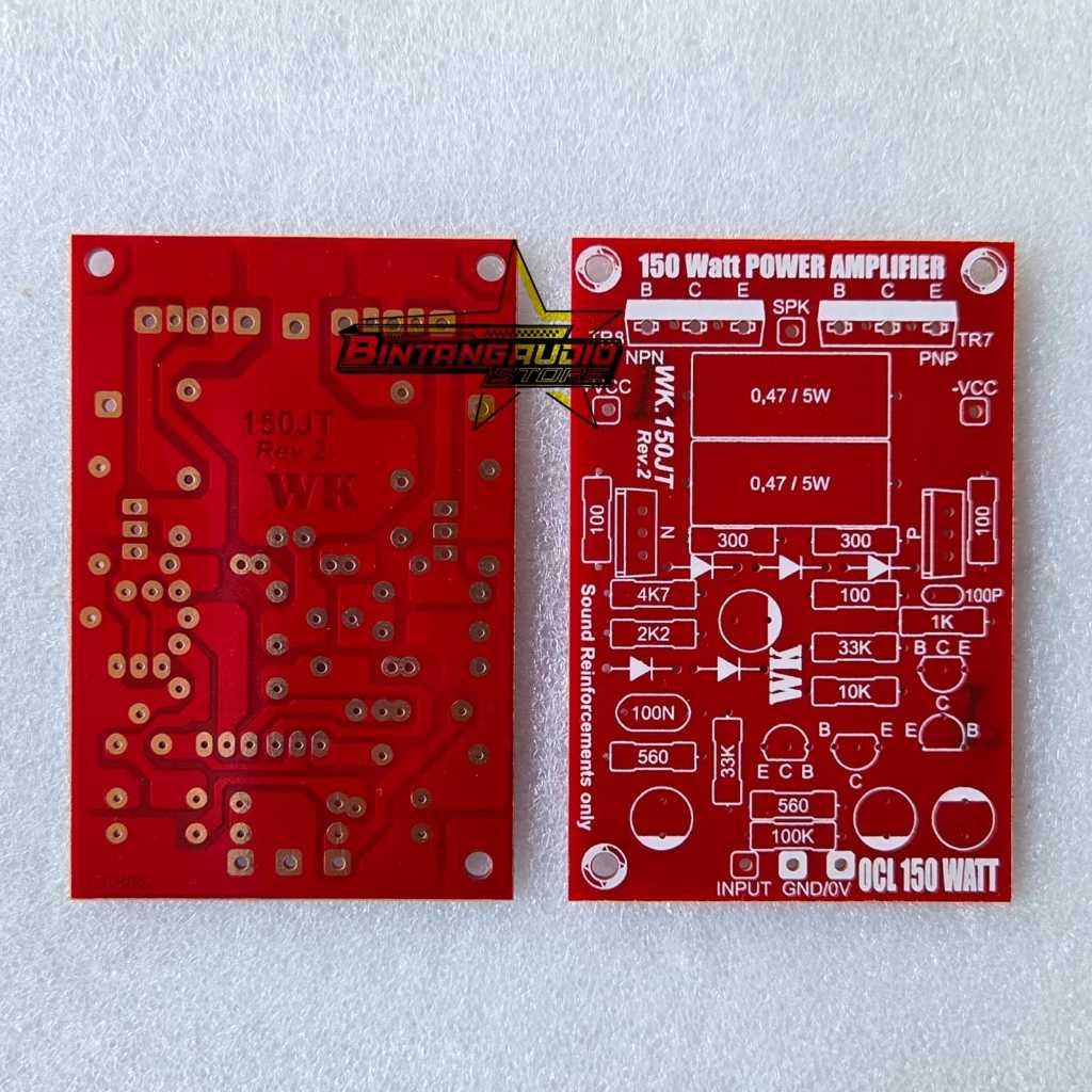 PCB Driver OCL Power 150W Mono 150 Watt