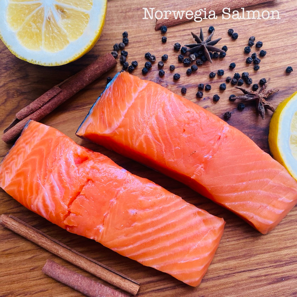 

Ikan Salmon Steak Fillet/Portion Trout Norwegian