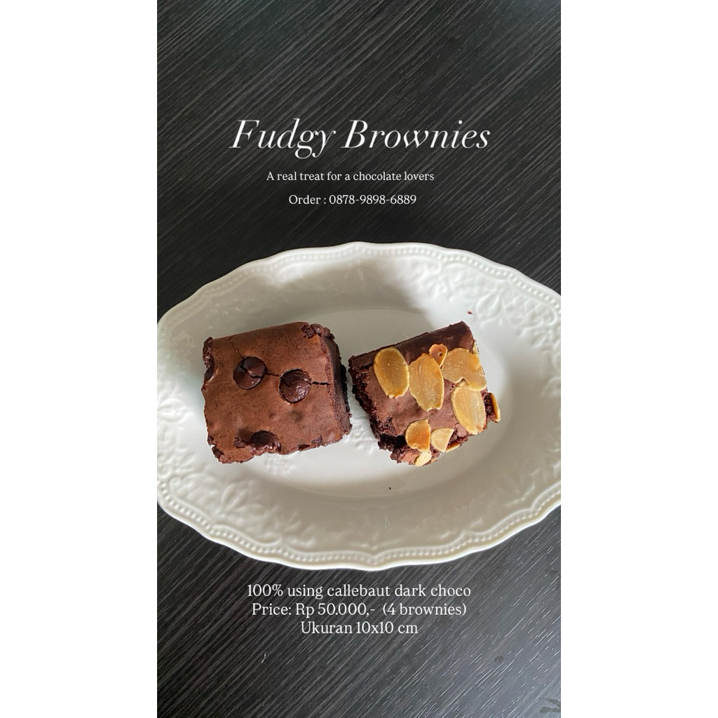 

open po fudgy brownie
