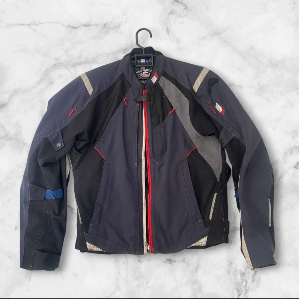 KUSHITANI X YAMAHA Y'S GEAR YAS56-K  JAKET TOURING SECOND BEKAS