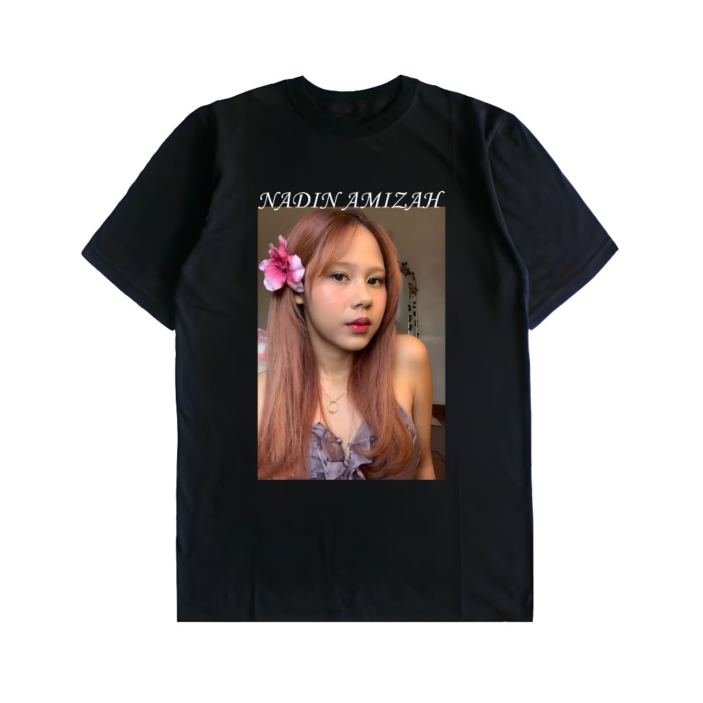 Kaos Tshirt Nadin amizah - Bertaut | Bahan Cotton combed 24s