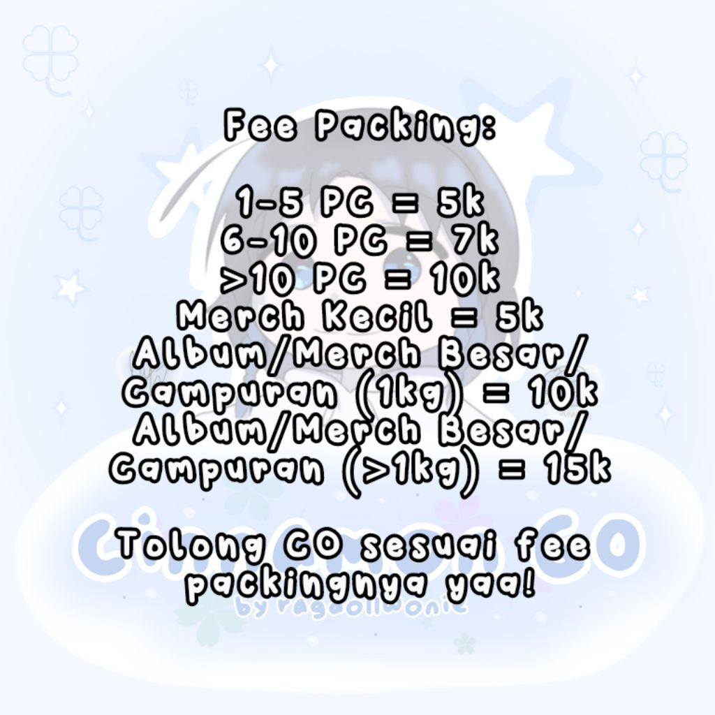 

[HARAP BACA FOTO] PACK BARANG BERAT