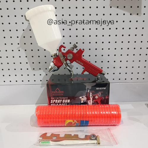 Spray Gun HVLP YUKIDO cup 600ml Nozzle 1.4mm Kualitas Sama dengan Auarita