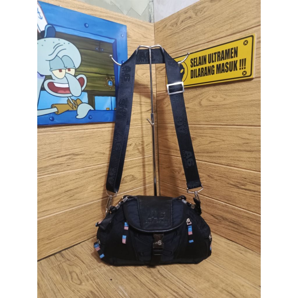 tas slempang wb asics second original