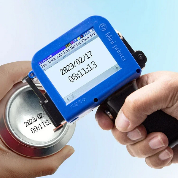 Mesin Printer Barcode Handheld Inkjet Printer WiFi Version