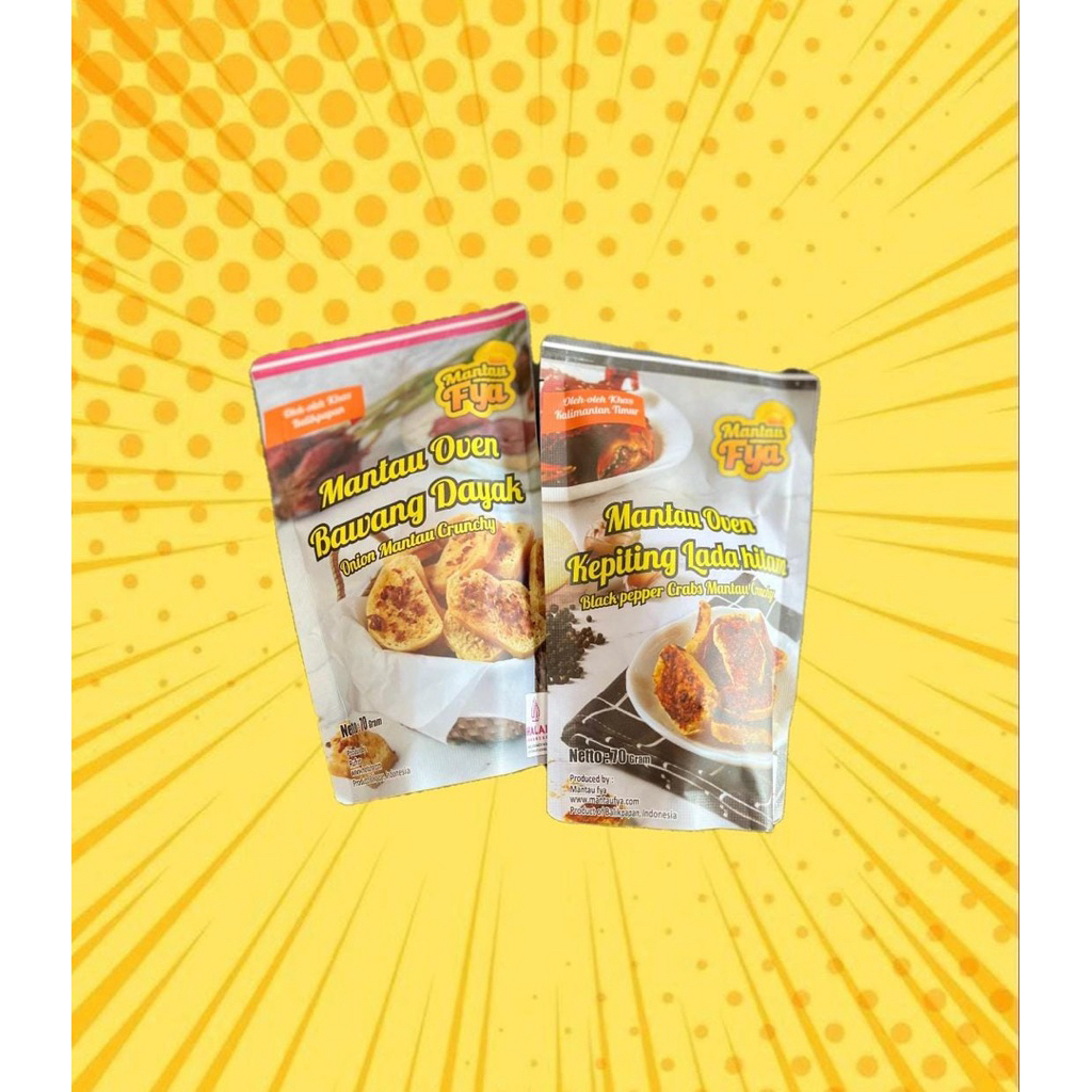 

Mantau Oven Khas Kalimantan Timur – Varian Bawang Dayak & Kepiting Lada Hitam