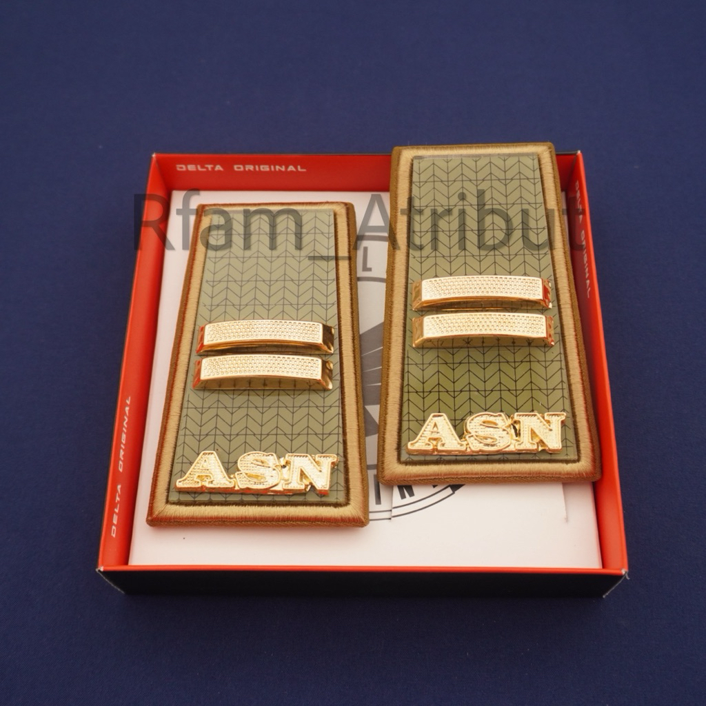 Pangkat Asn Sumsel 3B merah / Khaki Pns Sumatra Selatan Premium