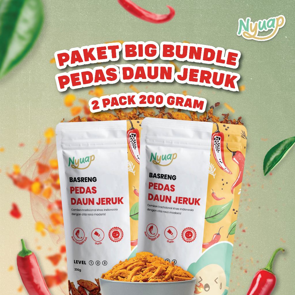 

Basreng Pedas Daun Jeruk 200 Gram Big Bundle