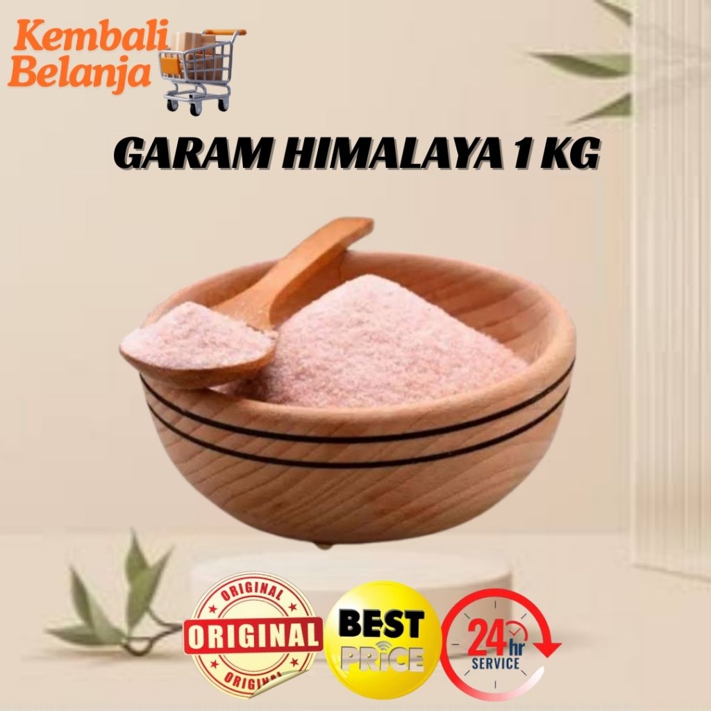 

Garam Himalaya/ Garam Himalayan/ Himalayan Salt 1 Kg