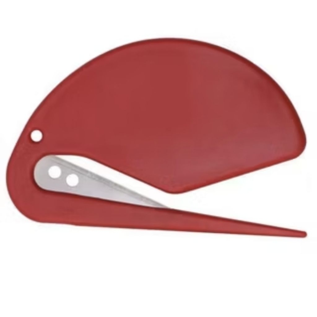 

cutter untuk buka amplop bungkus snack serba guna