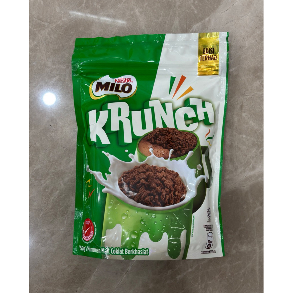 

READY STOCK MILO KRUNCH MALAYSIA / MILO KRUNCH 150gr / MILO MALAYSIA / MILO KRUNCH / MILO CRUNCHY / MILO TABUR