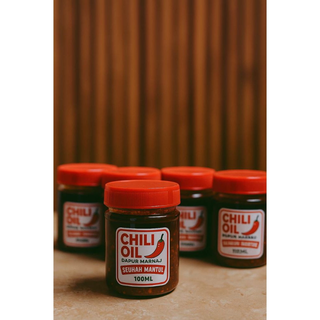 

CHILI OIL BESTSELLER EXTRA PEDAS +ASIN GURIH.