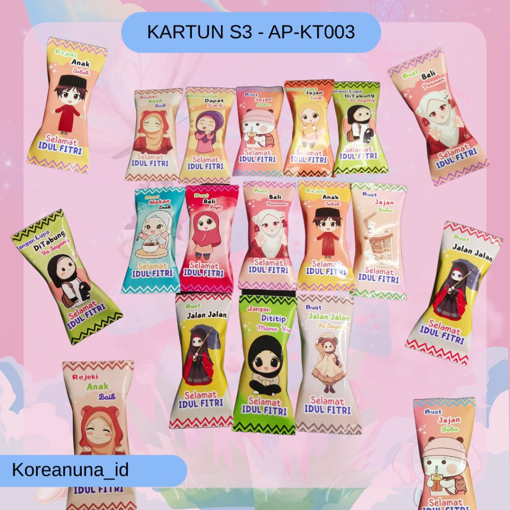 

Amplop Lebaran Kartun Lucu Amplop Permen Viral Murah Berkualitas