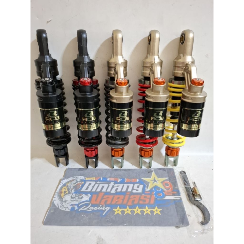 NEW RCB ~ SHOCK SHOCKBREAKER COPY RCB MODEL EXTREME SINGLE TABUNG ATAS UK 310MM & 330MM FOR MATIC BE