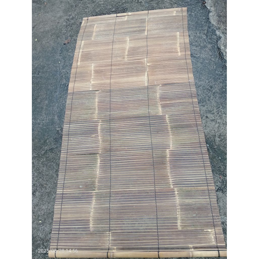 kerai bambu wulung kulitan tebal kuat rapi