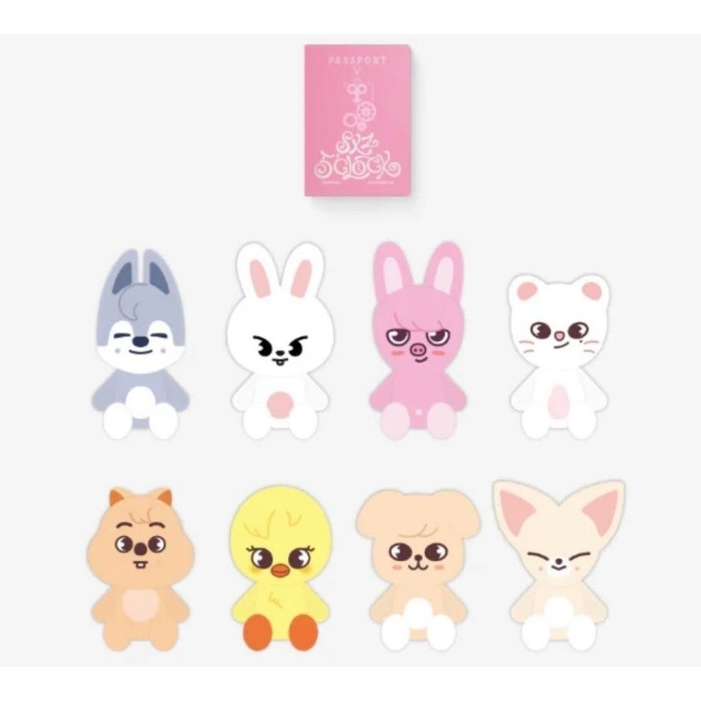 Skzoo Teddy Bear official wolfchan leebit jiniret quokka bbokari puppym