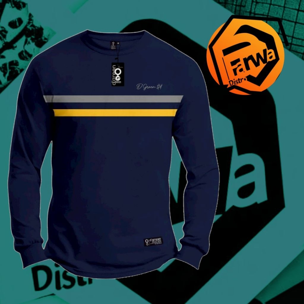 KAOS DISTRO D'Green/ORIGINAL100%/GUDANG KAOS BANDUNG/FARWA DISTRO