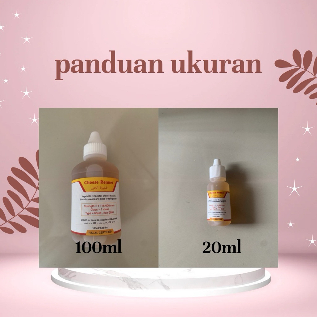 Rennet bahan keju cheesejourney dijamin anti gagal