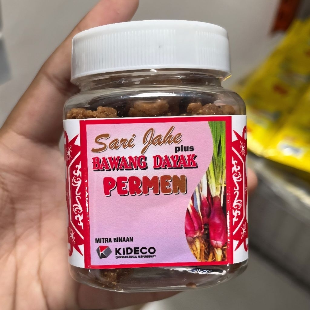 Permen Sari Jahe + Bawang Dayak – Herbal Khas Kalimantan
