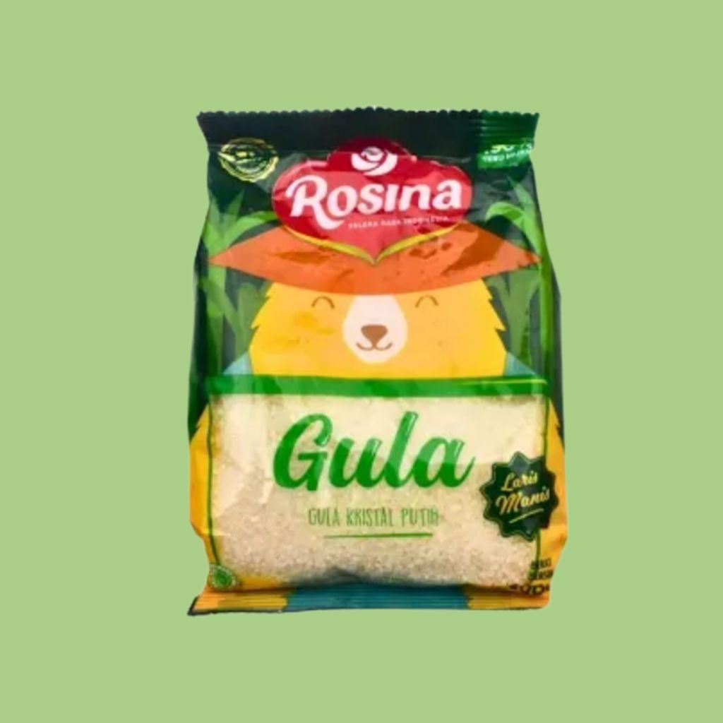 

Gula Pasir Rosina 200 gr & 500 gr