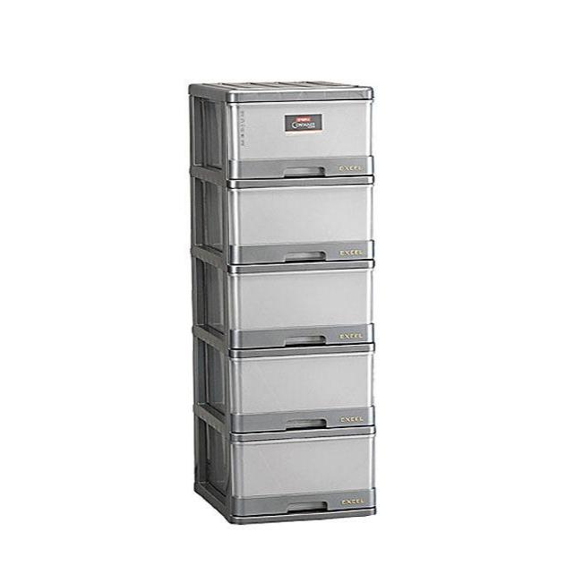 Lemari Excel Lion Star Container M5 XC-16 Susun 5 Laci Plastik lemari baju