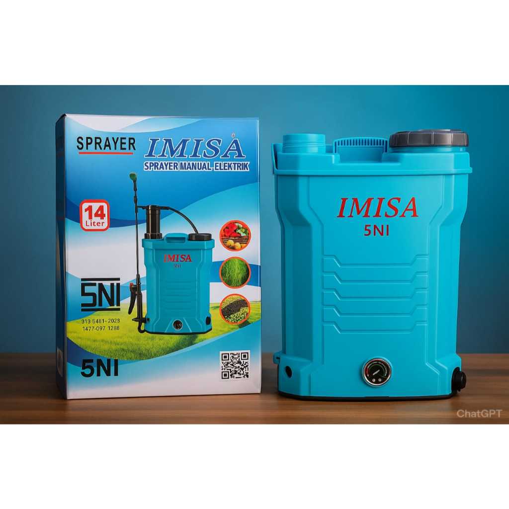 POMPA SPRAYER IMISA-14 LITER MANUAL & ELEKTRIK (POMPA SPRAYER IMISA-14 LITER MANUAL & ELEKTRIK BERGA