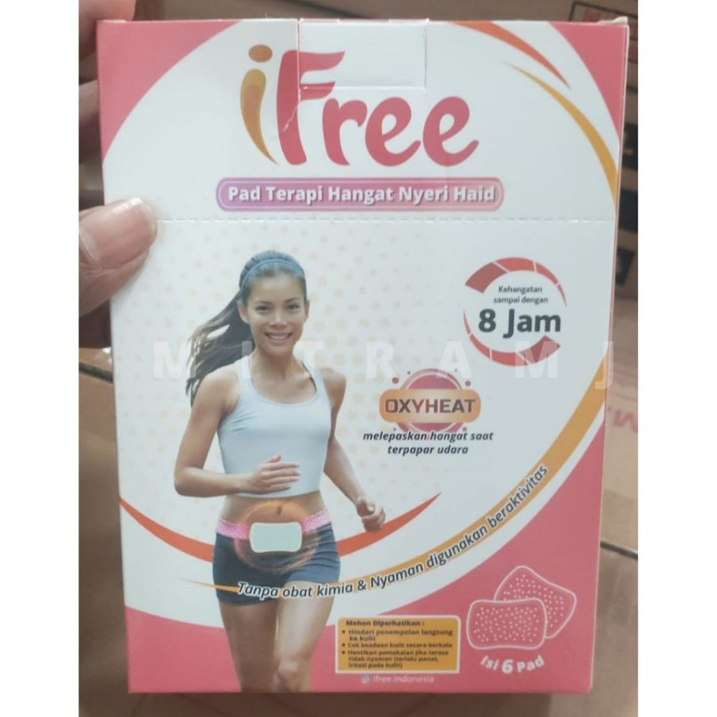 

[6 SACHET] iFree Pad Terapi Hangat Nyeri Haid (ISI 6)| CAPLANG| KOMPRES HANGAT
