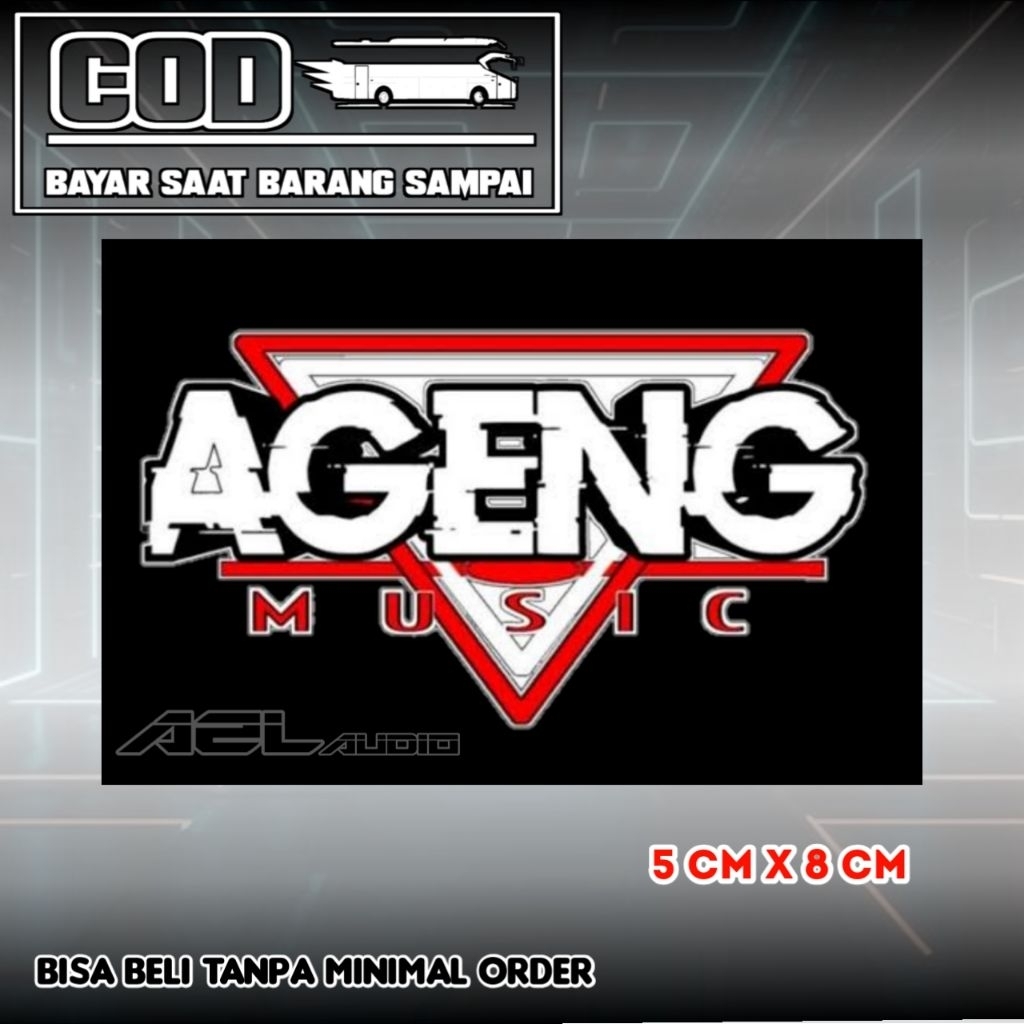 stiker ageng music