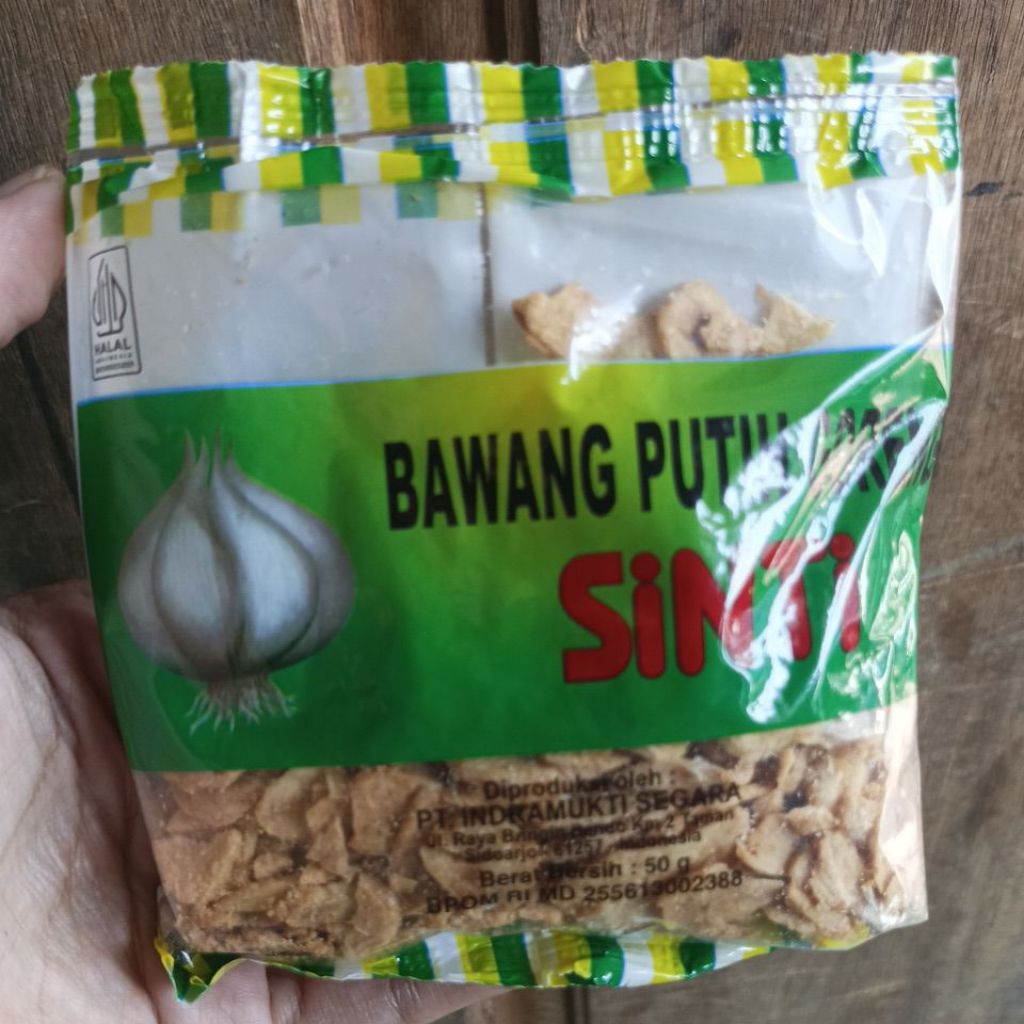 

Bawang putih goreng sinti 50g