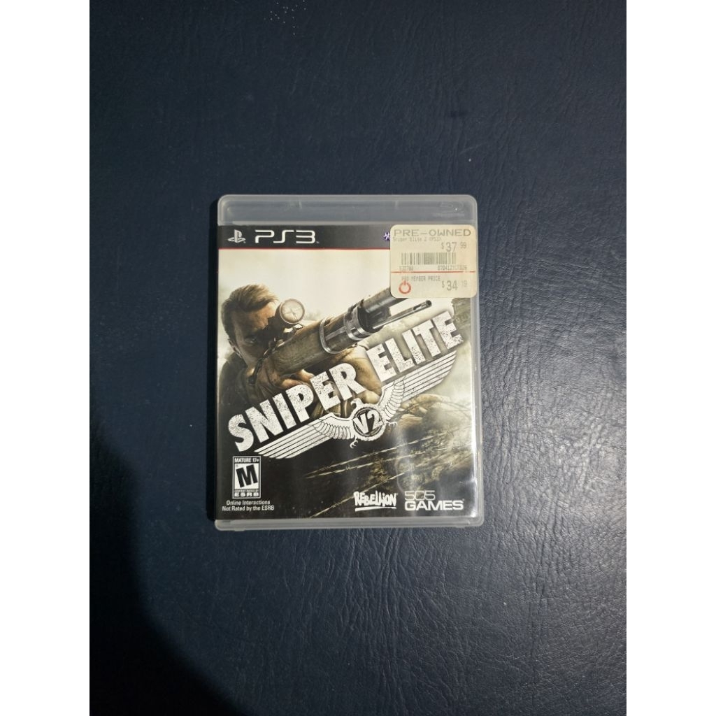 BD Kaset Game PS3 Sniper Elite V2