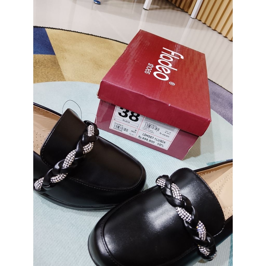 FLADEO NEW SANDAL SELOP/MULES WEDGES 7CM WANITA RINGAN COMFORT and ORI