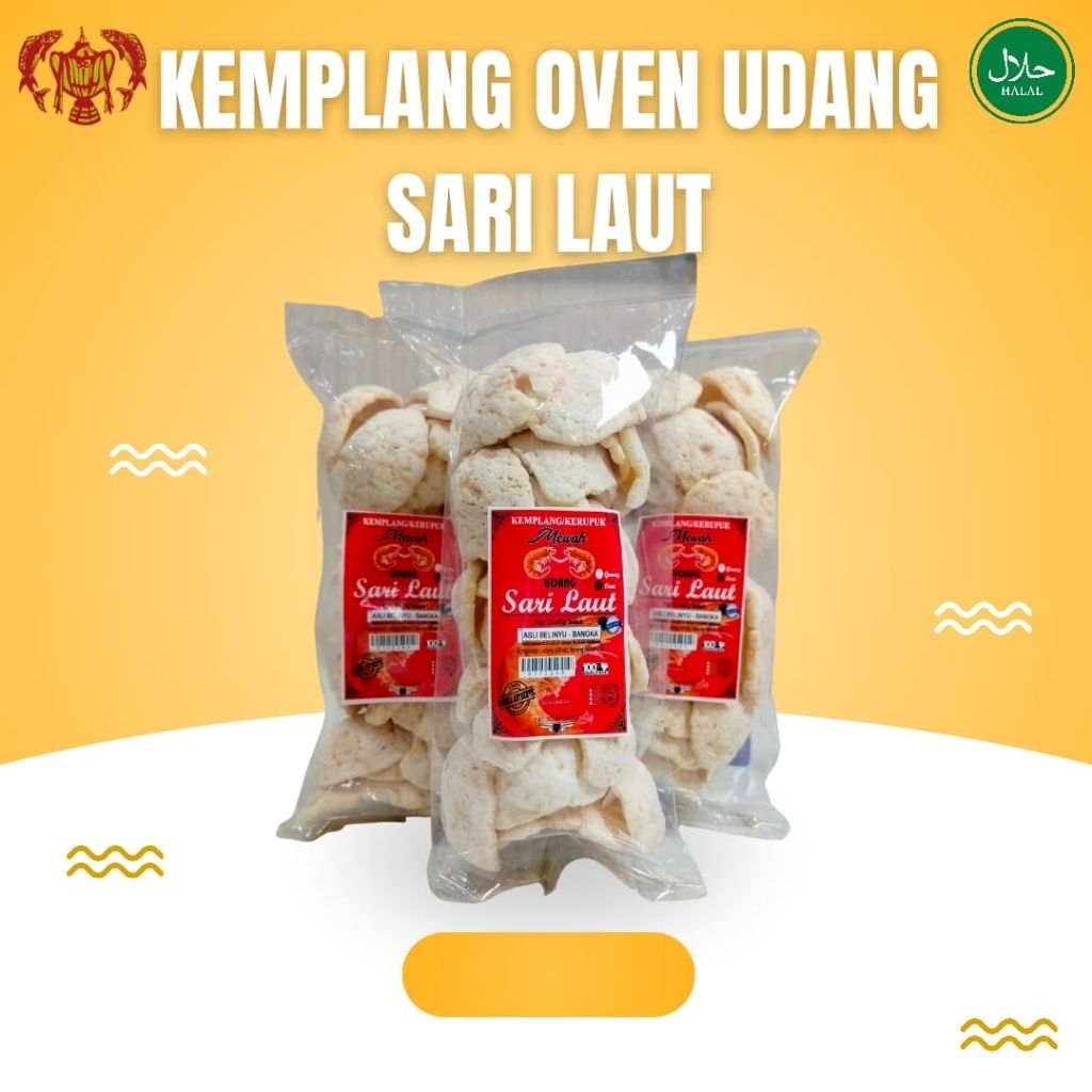 

Kemplang mewah khas Bangka cap Sari laut Belinyu