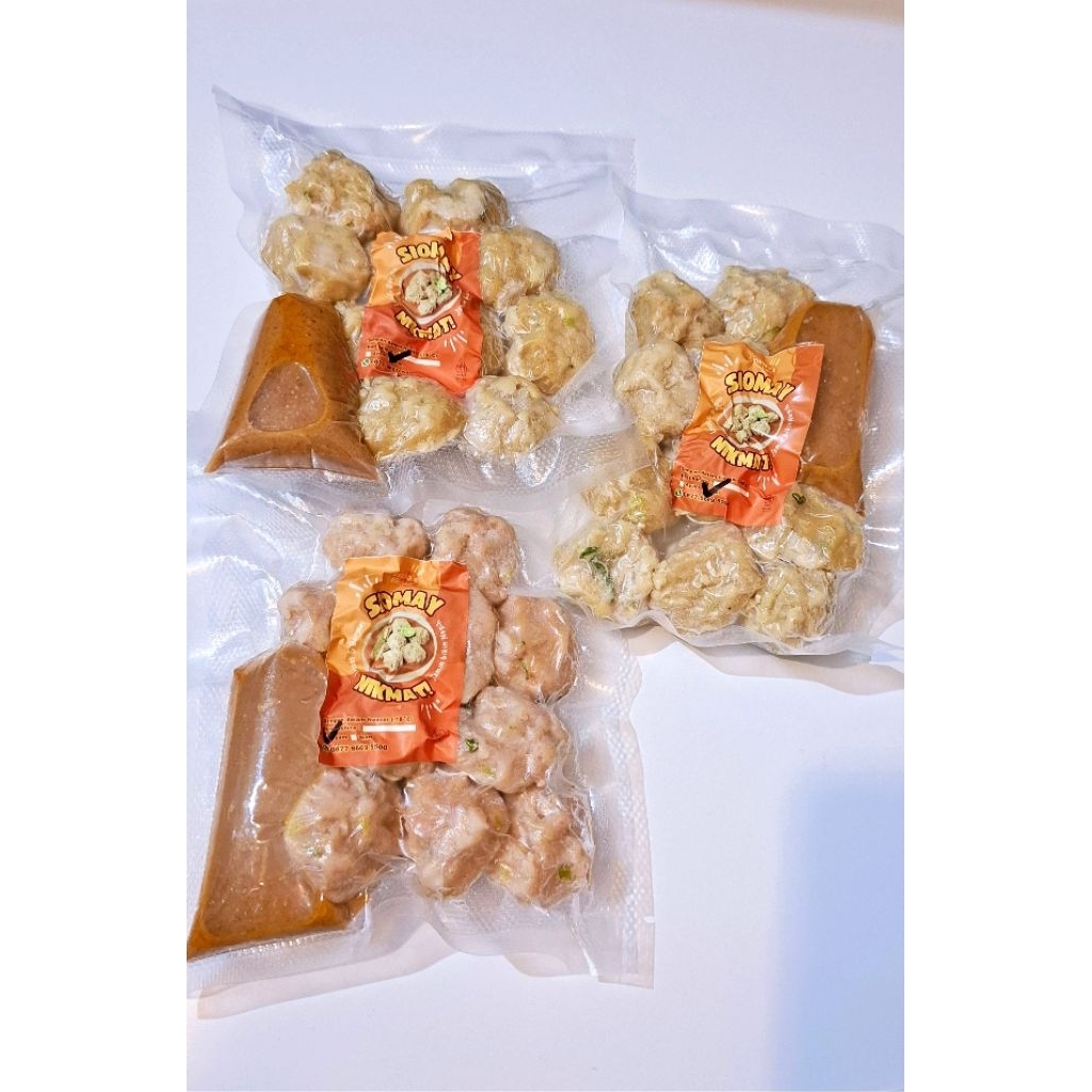 

Siomay Ayam isi 10 pcs + Bumbu Kacang Halal Frozen