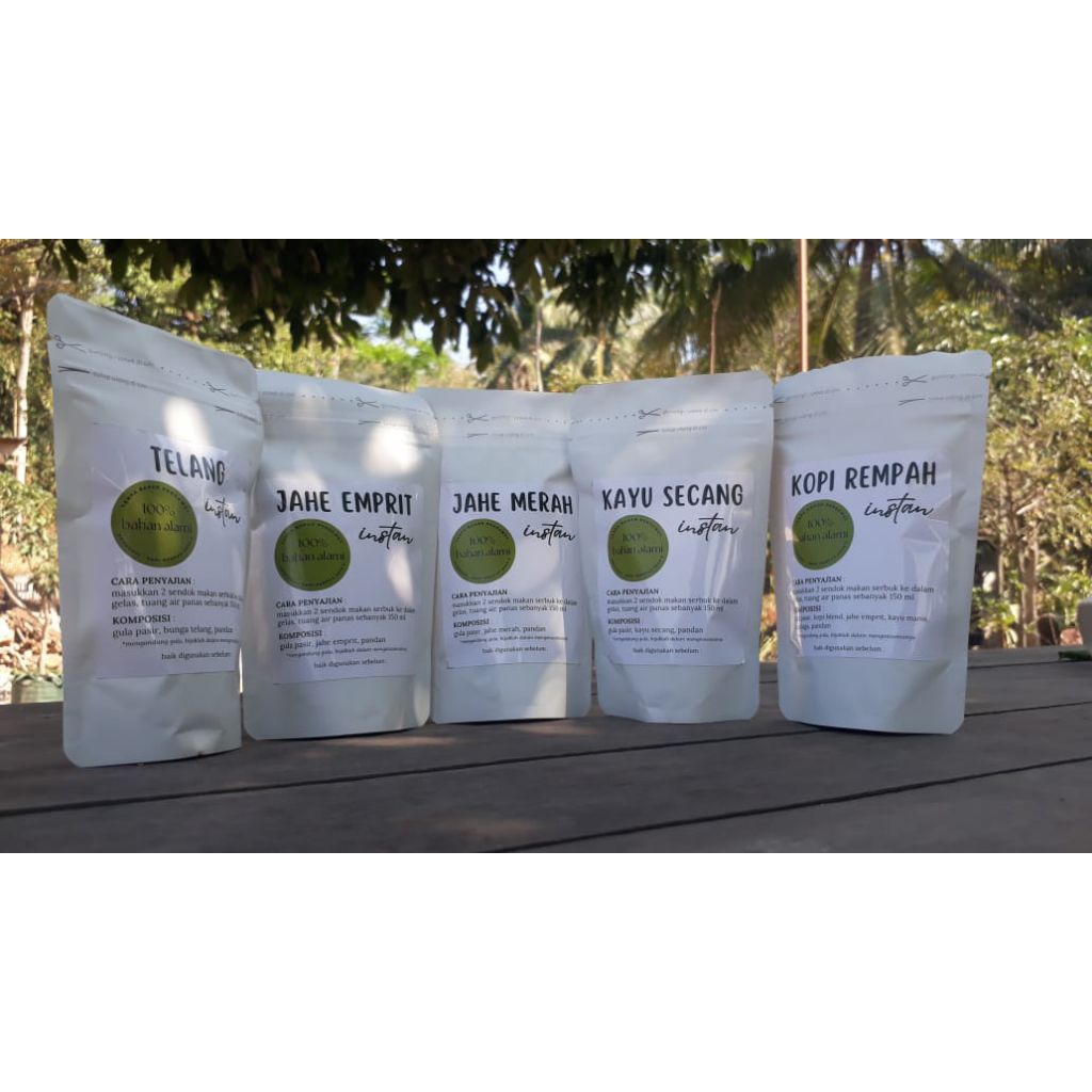 

minuman rempah instan
