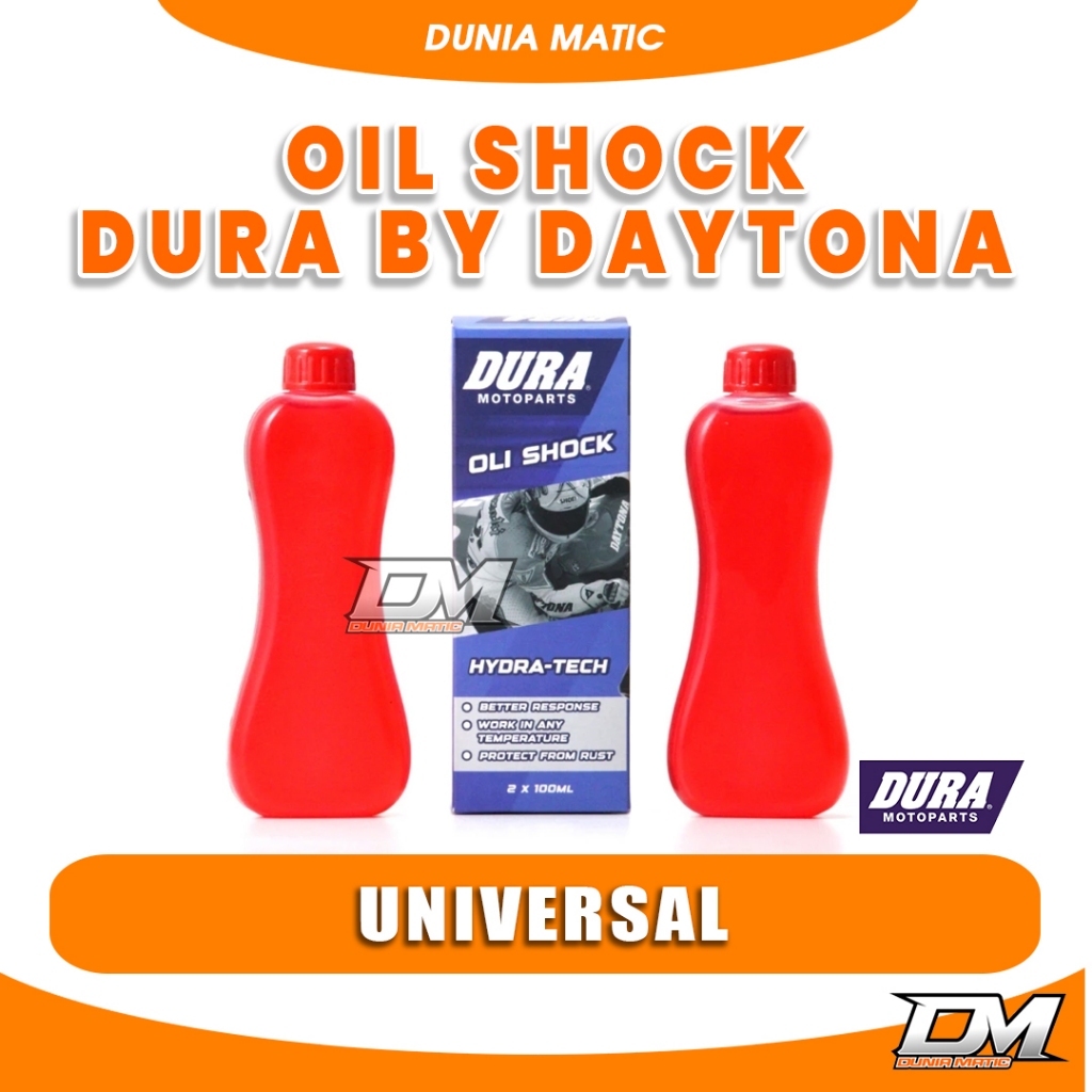 OLI SHOCK DEPAN DURA DAYTONA SHOCK ABSORBER FLUID 200Ml ORIGINAL DAYTONA - DUNIA MATIC