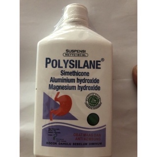 Polysilane sirup 180ml / obat maag cair / polysilane cair 180 ml / polysilane cair / polisylane siru