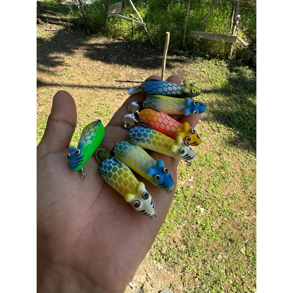 molding cetakan soft frog tikus 5,5 cm