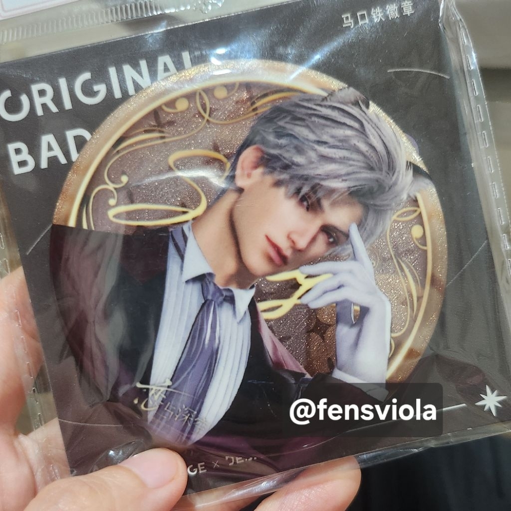 Love and Deepspace Sylus Cat ver Badge